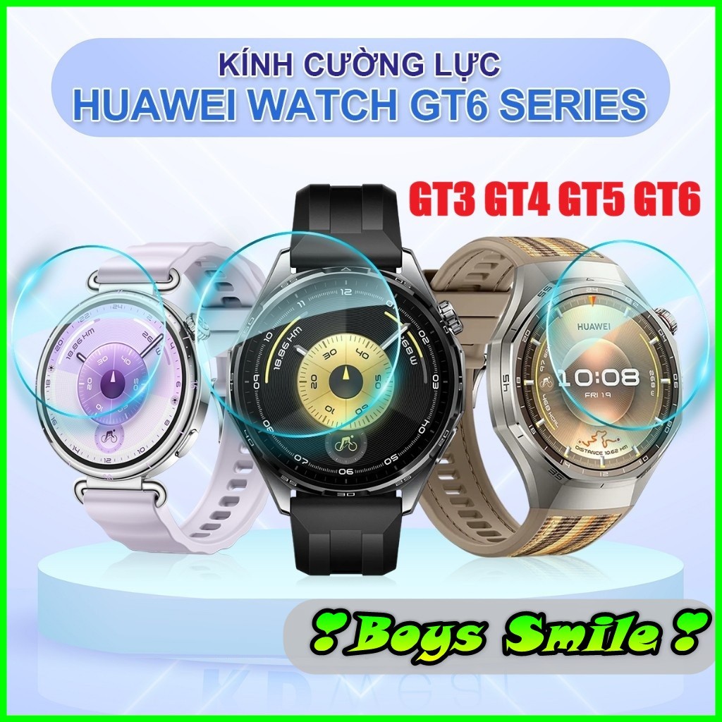 GT6 - Kính cường lực Huawei Watch GT6 GT4 GT5 GT3 pro SERIES