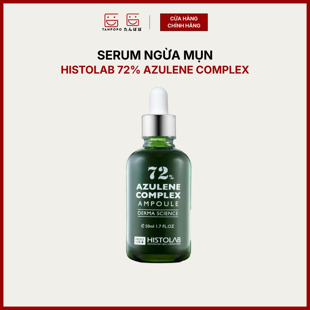 Tinh Chất Histolab Ngừa Mụn 72% Azulene Complex 50ml