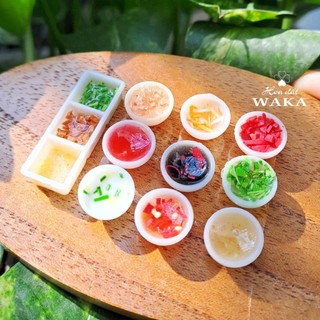 Set Nước Chấm Mini 01- Mô hình 1/12