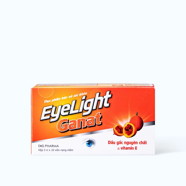 Viên Uống Bổ Mắt Eyelight Ganat DHG - Hộp 30 viên