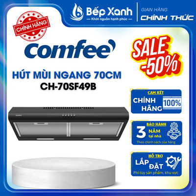 [GIAO TOÀN QUỐC] Máy hút mùi âm tủ Comfee CH-70SF49B - Ngang 70cm