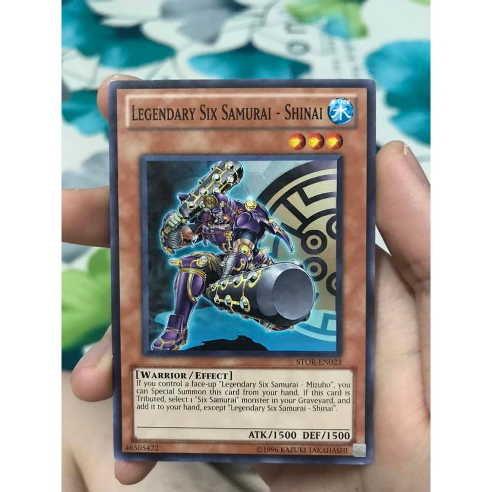 legendary six samurai - shinai card cũ