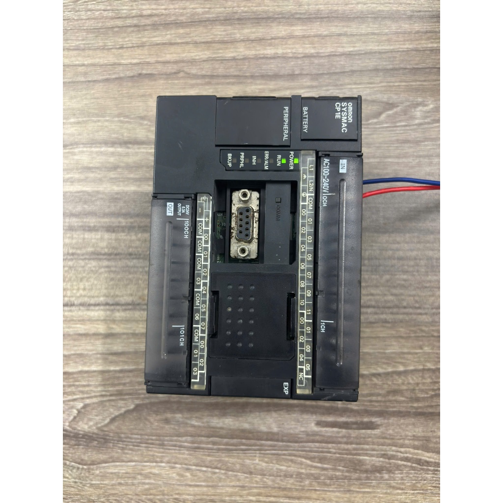 PLC OMRON  CP1E-N30DR-A  ngõ ra RELAY 30I/O tháo máy