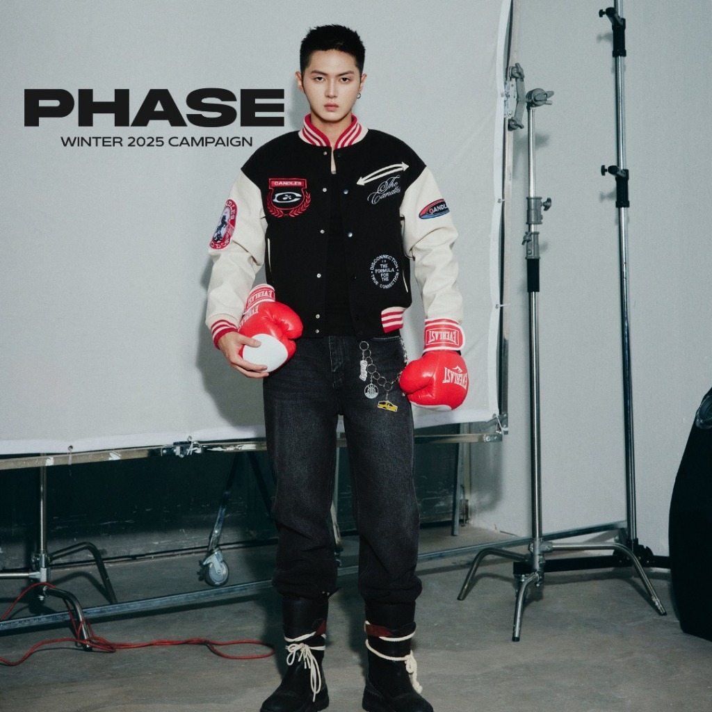 Áo Khoác Candles True Compound Varsity Jacket Oversized Unisex