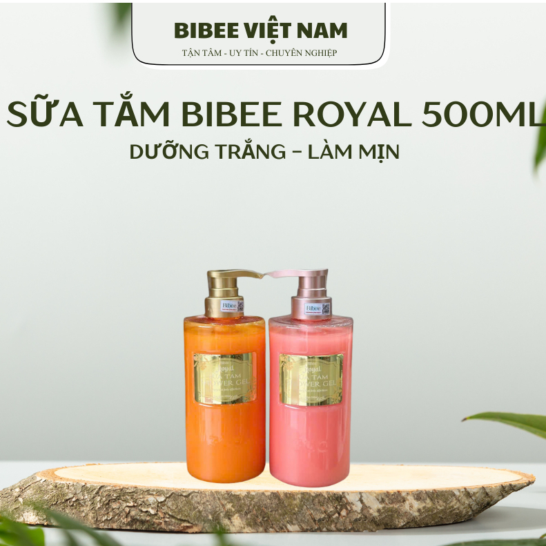 Sữa Tắm Dưỡng Trắng Da Bibee 500ml