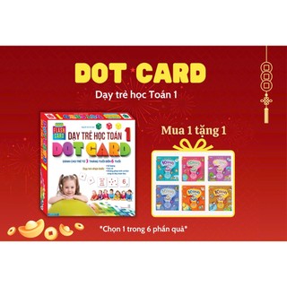 Sách - Flash card - Dạy trẻ học Toán Dot card tập 1 -tái bản