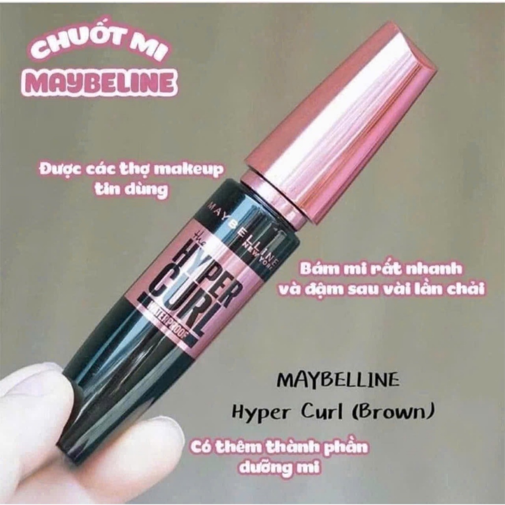 [VAT] Mascara Maybelline The Colossal Volume Waterproof Mỹ Vàng