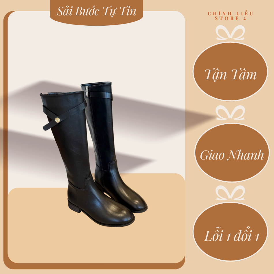 BỐT CAO CỔ DA TRƠN KHÓA KÉO – THANH LỊCH, DỄ PHỐI – CL STORE 2