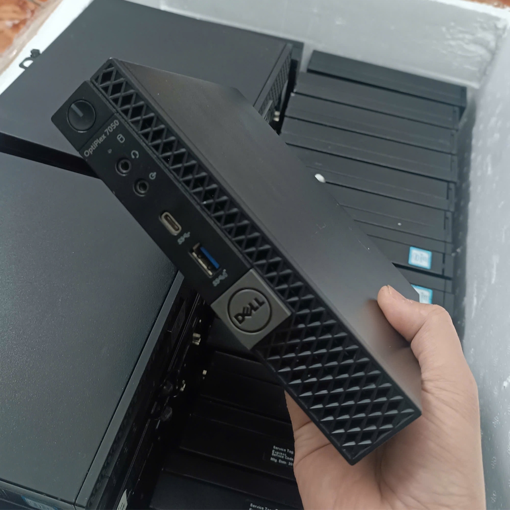 [Giảm Sốc] Case Mini Dell Optiplex 3050 7050 Micro Core i5 7500t Ram 8GB SSD 256GB Sẵn Wifi