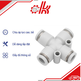 Ngã tư nối ống khí YPZA - Ngã tư nối ống khí chữ thập YPZA STNC