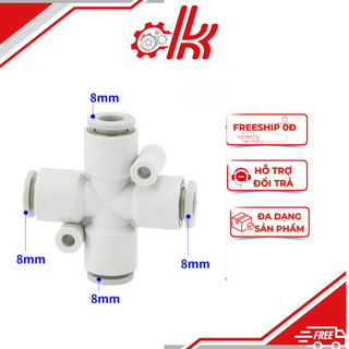Ngã tư nối ống khí YPZA - Ngã tư nối ống khí chữ thập YPZA STNC