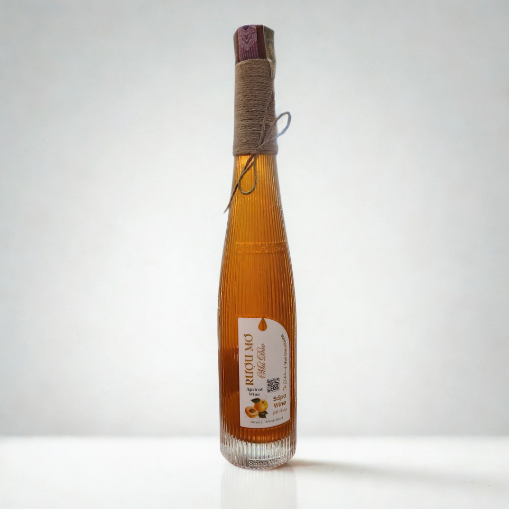 Rượu mơ má đào (chai cao 500ml)