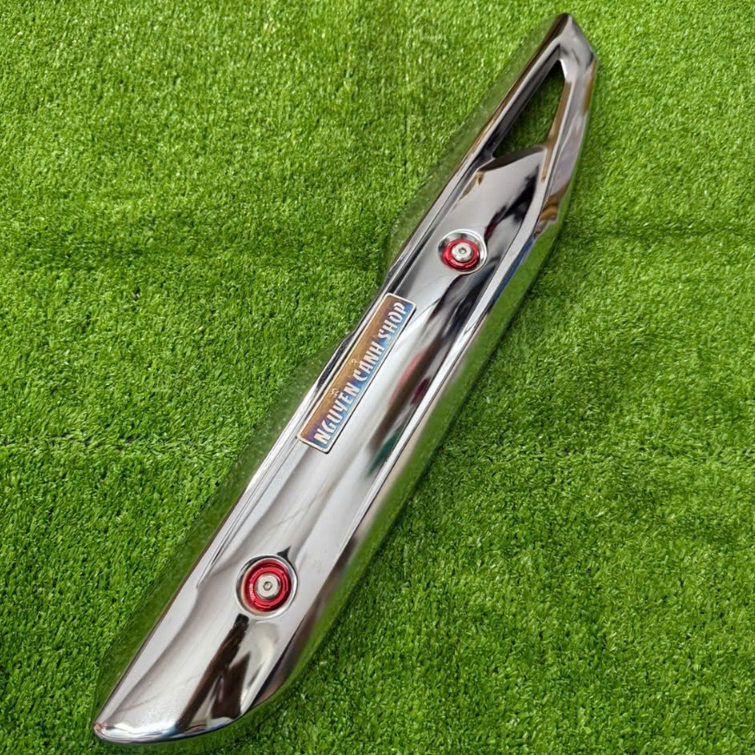 Ốp pô xe Wave A110 Đời 2017-2025 Có Luôn Ốc Ốp Pô xi Ken pát pô wave 2017-2025