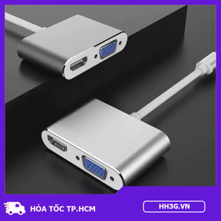 Cáp Chuyển Đổi Type-C Sang HDMI/VGA  – Hỗ Trợ Xuất Hình Ảnh Sắc Nét, Tương Thích Laptop, PC,...