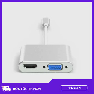 Cáp Chuyển Đổi Type-C Sang HDMI/VGA  – Hỗ Trợ Xuất Hình Ảnh Sắc Nét, Tương Thích Laptop, PC,...