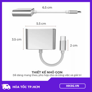Cáp Chuyển Đổi Type-C Sang HDMI/VGA  – Hỗ Trợ Xuất Hình Ảnh Sắc Nét, Tương Thích Laptop, PC,...