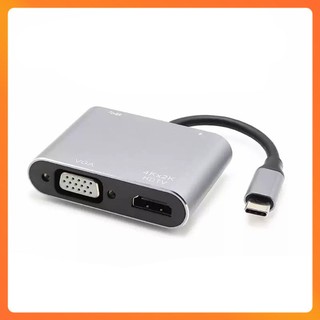 Cáp Chuyển Đổi Type-C Sang HDMI/VGA  – Hỗ Trợ Xuất Hình Ảnh Sắc Nét, Tương Thích Laptop, PC,...