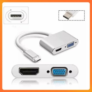 Cáp Chuyển Đổi Type-C Sang HDMI/VGA  – Hỗ Trợ Xuất Hình Ảnh Sắc Nét, Tương Thích Laptop, PC,...