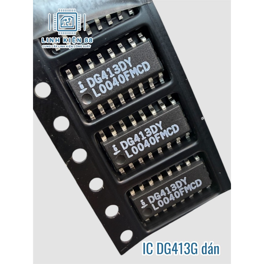 2 con IC DG413DY DG413 413 dán Sop-16 mới chính hãng