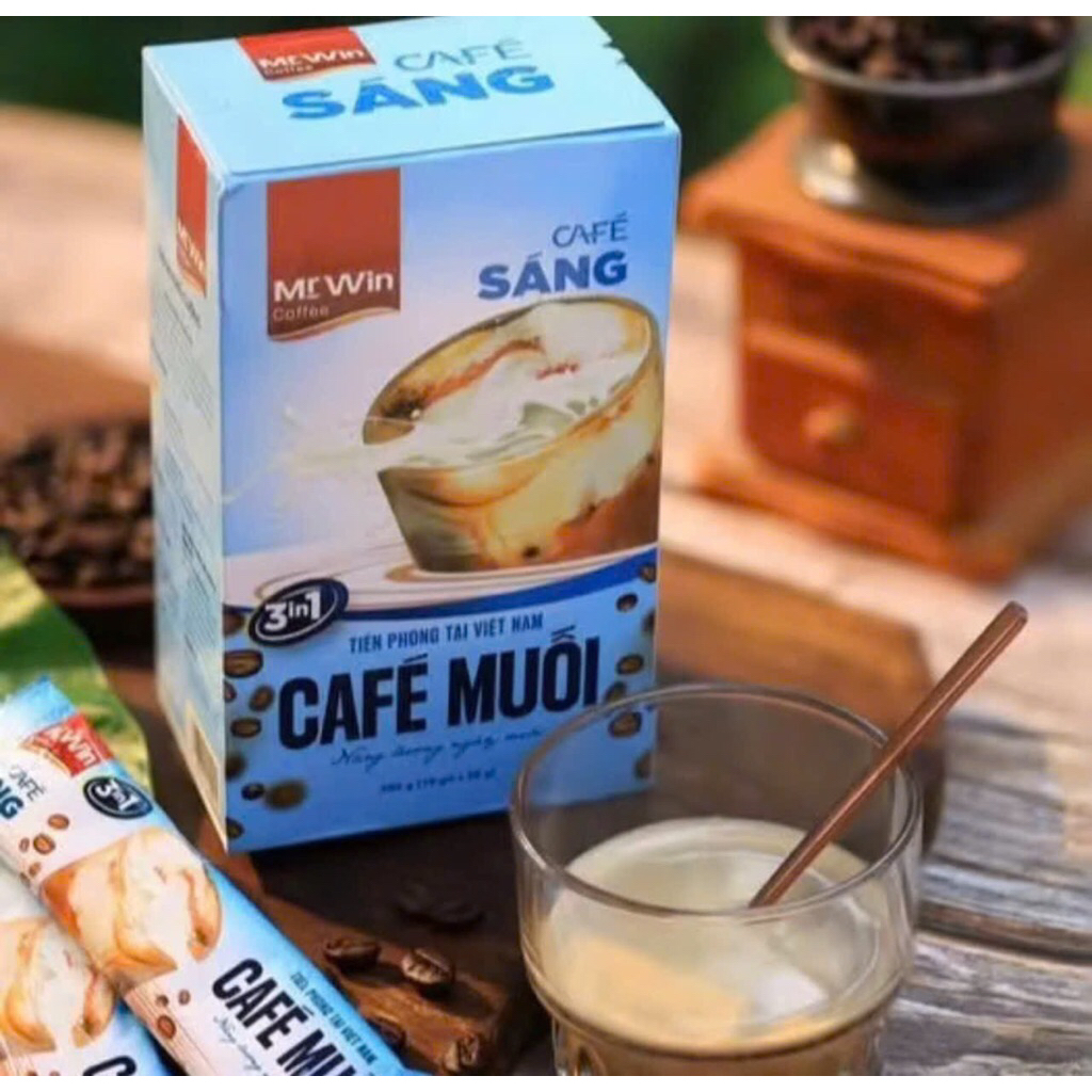 1 HỘP CÀ PHÊ MUỐI – MR WIN COFFEE, Cà phê hương vị Việt