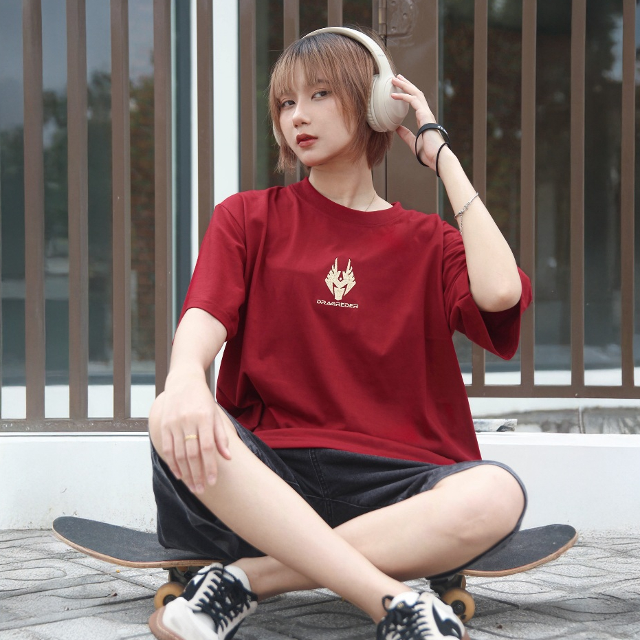 Áo Thun Ryuki - Knight - Zolda - Ouja Thêu Nam Nữ Unisex Form Rộng Oversized