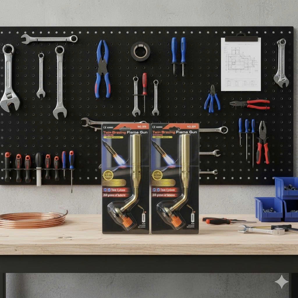 Khò Gas Mini 3 Nòng Cao Cấp Dùng Bình Gas Mini