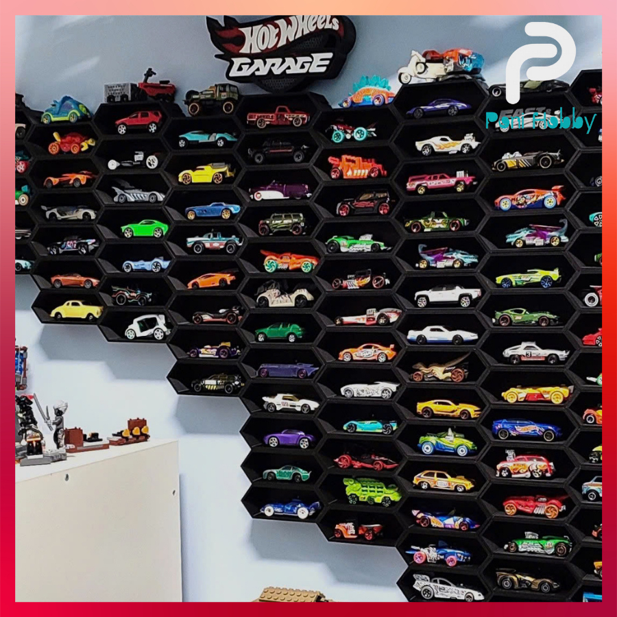 Hộp Trưng Bày Xe Hot Wheels / Hot Wheels Box / PONI HOBBY