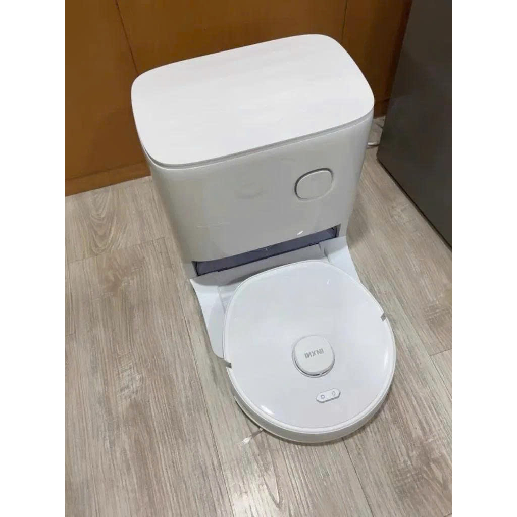 Robot hút bụi lau nhà INXNI U1 PRO tự giặt, sấy khô giẻ, khử khuẩn ion bạc, bản Q.Tế