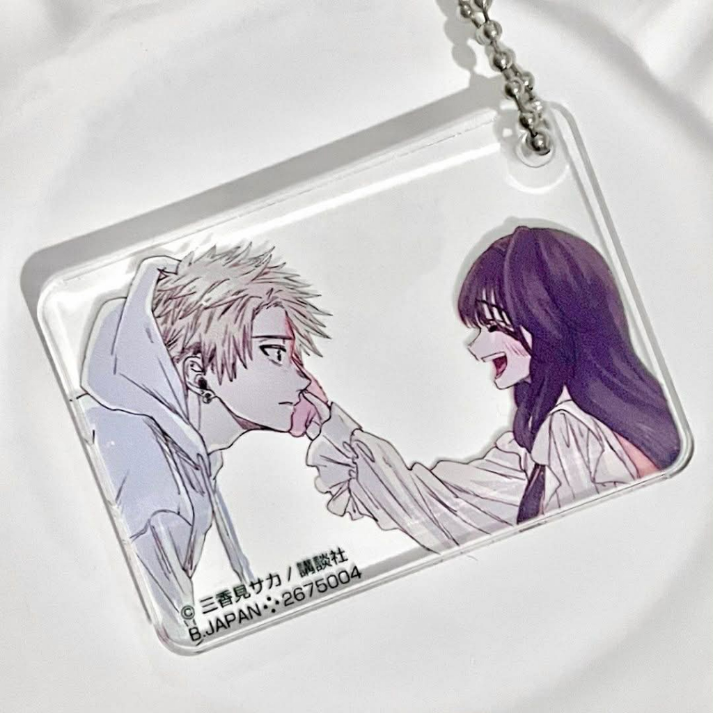 Móc khóa trong suốt Hoa Thơm Kiêu Hãnh Waguri Kaoruko