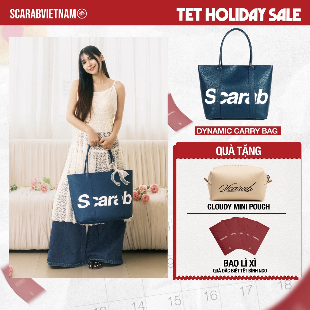 Scarab - Túi Tote unisex dáng hình thang Dynamic Carry Bag