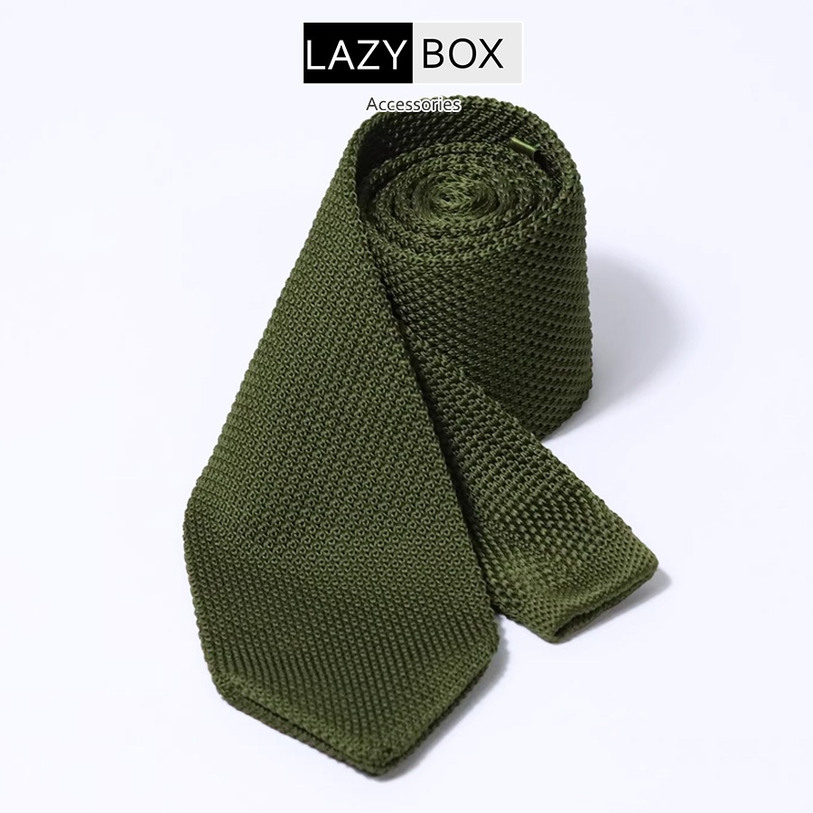 Cà vạt len cho nam Knit tie công sở, Sartorial guys đầu nhọn phụ kiện cho nam công sở, đi tiệc party