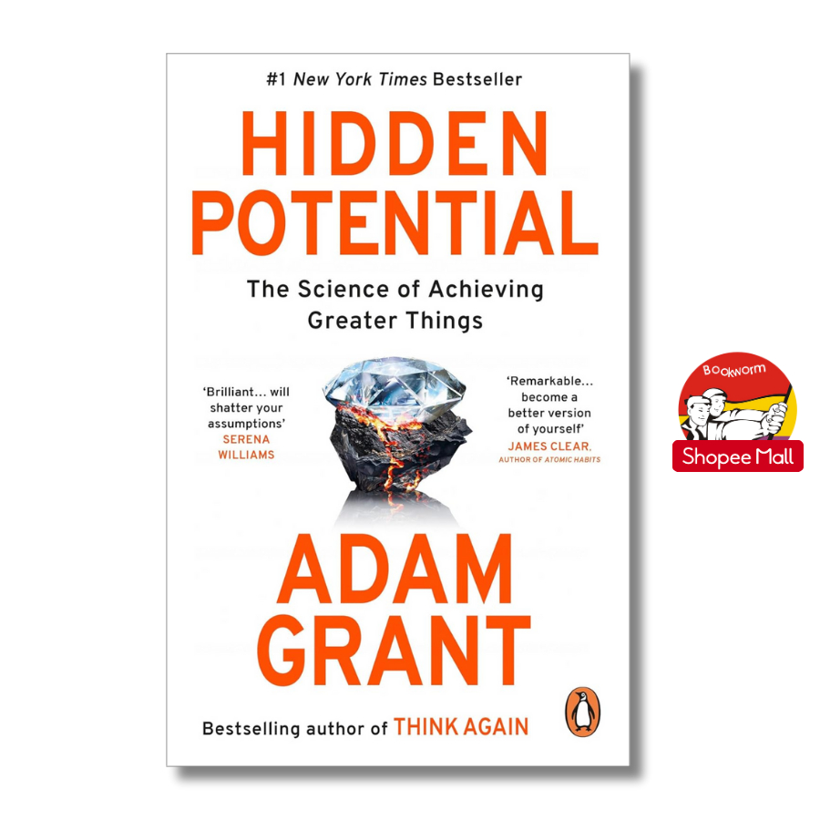 Sách - Hidden Potential by Adam Grant | Psychology / Self Help / Ngoại văn Tâm lý học Nhập khẩu