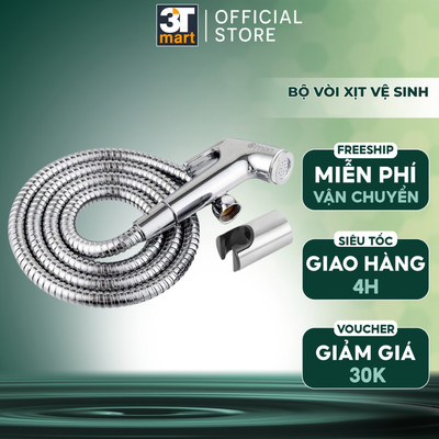 Bộ vòi xịt vệ sinh cao cấp C'MON VX-01