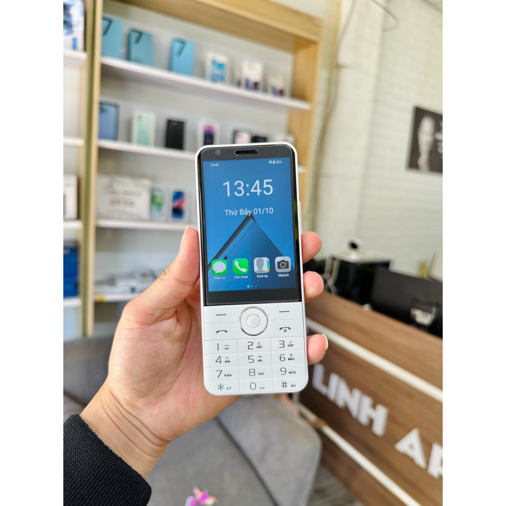 Máy R17 Pro 2 Sim - Điện thoại có camera có cảm ứng - Android 12 - Doov có Google, CH Play, tiếng vi