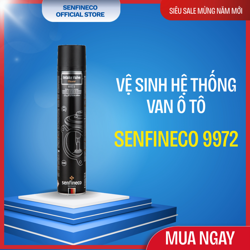 Dung dịch vệ sinh hệ thống van đầu vào Senfineco 9972 Intake Valve Cleaner 400ml