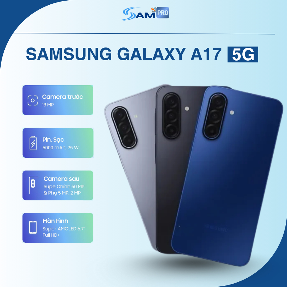 Điện Thoại Samsung Galaxy A17 5G 8GB/128GB