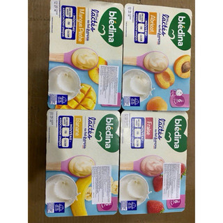 Sữa chua bledina pháp 6 hộp *55g date 22.6.2026