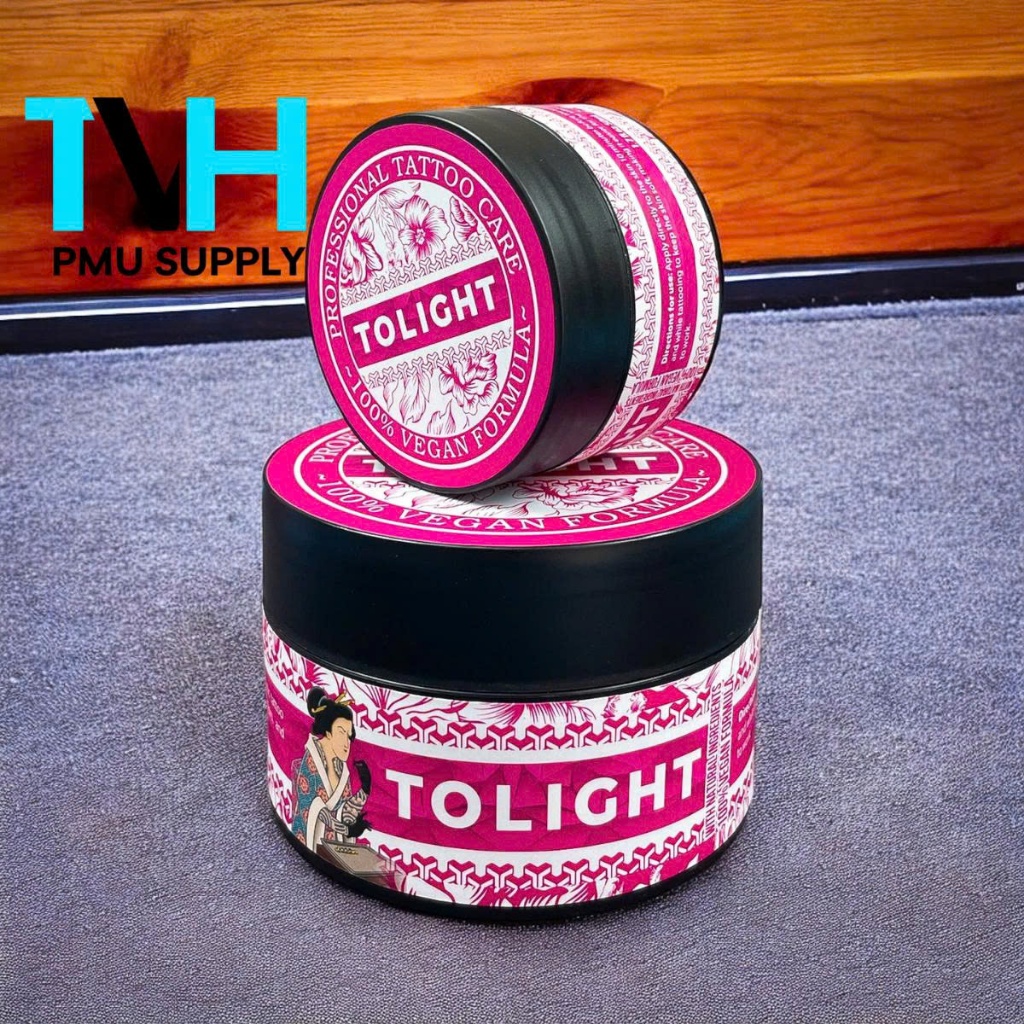 Vaseline TOLIGHT HỒNG - TOLIGHT PINK - Vaseline Sử Dụng Cho Phun Xăm Và Tattoo | TVH PMU SUPPLY
