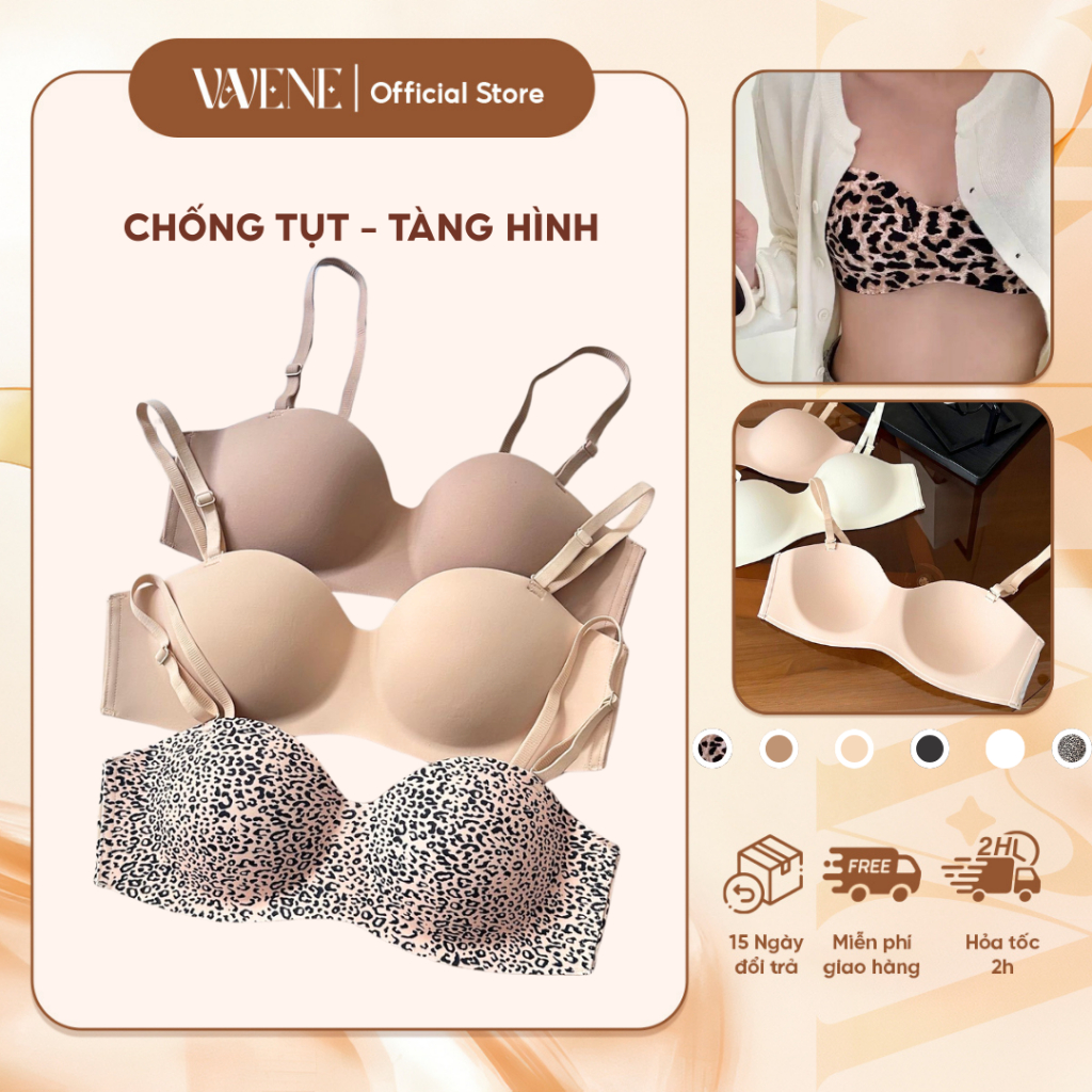 Áo lót đệm mỏng DORIS AL628, áo cup không viền không hằn ôm nâng ngực nhẹ nhàng tháo dây vai cao cấp