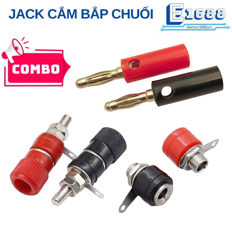 [Giá sỉ] (20 cái) Phích cắm bắp chuối 910MR/JS - 910B