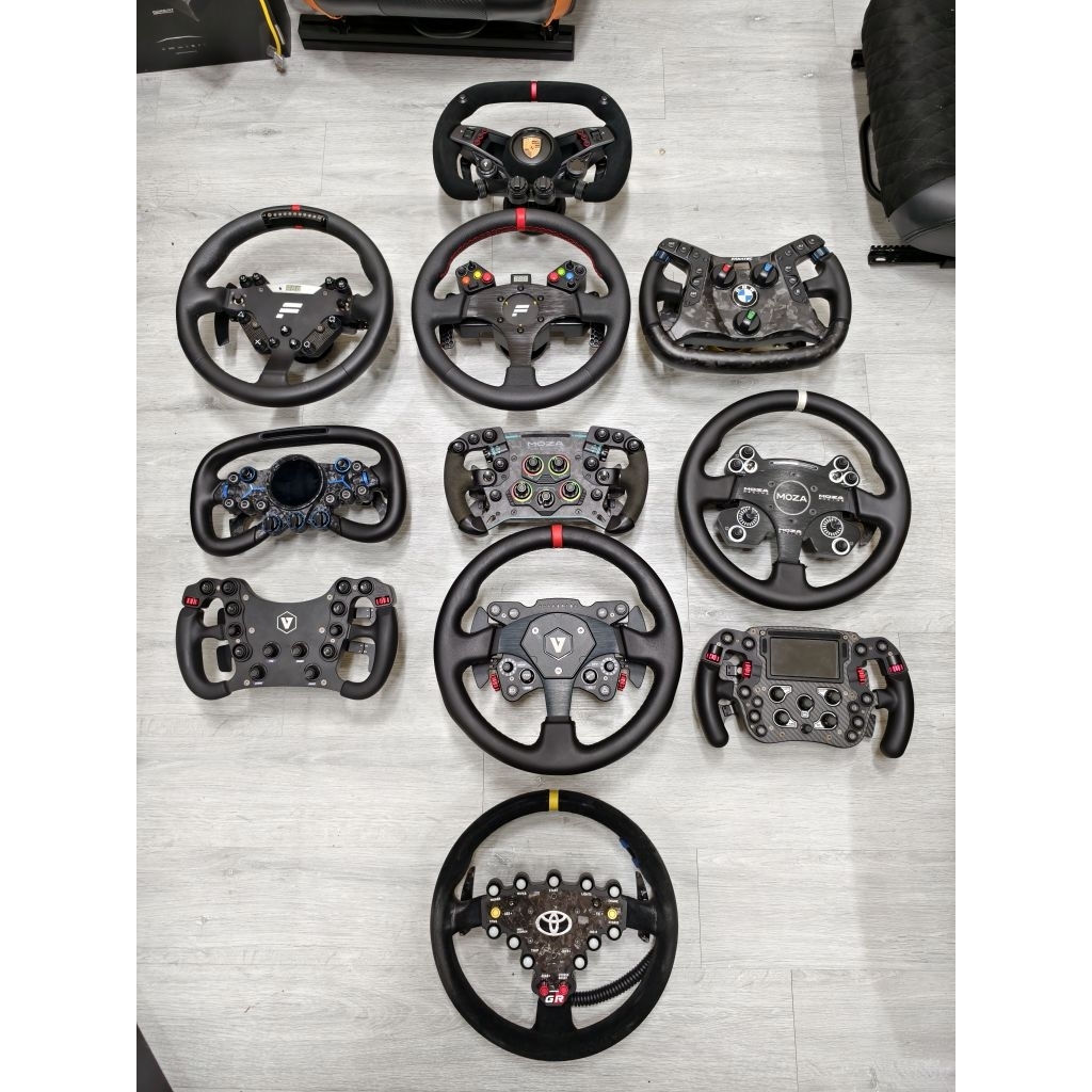 Bộ vô lăng Fanatec DD Pro 8nm (PC PS4 PS5) No Box + Pendals CSL + Wheel RS