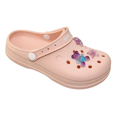 Dép sục Bita's DEVA.10 (Hồng pastel + Trắng + Xanh biển)