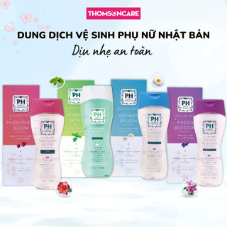 Dung dịch vệ sinh phụ nữ PH CARE 150ml Chính Hãng Nhật Bản Nhiều mùi hương - Làm sạch, Ngăn mùi