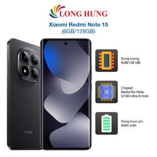 Điện thoại Xiaomi Redmi Note 15 (6GB/128GB) - Hàng chính hãng