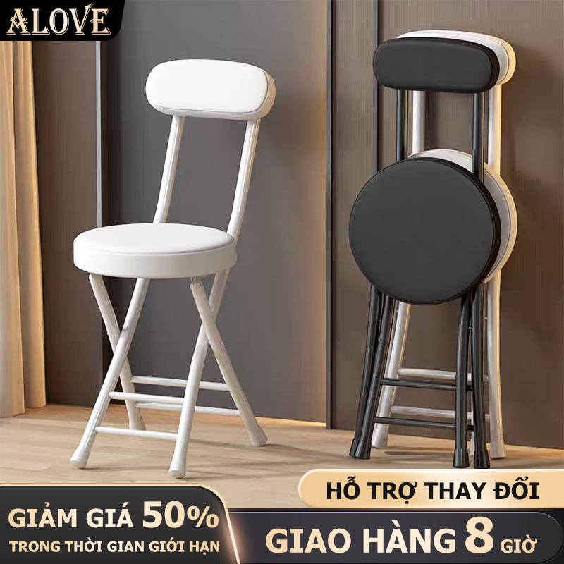 ALOVE Ghế Tựa Lưng Ghế Gấp Gọn Thông Minh Ghế Văn Phòng, Phòng Họp Hội Trường đa năng.ghế văn phòng