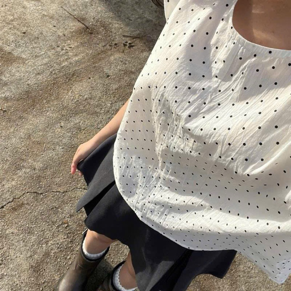 MODEN - Áo cơ bản ngắn tay TOMIE