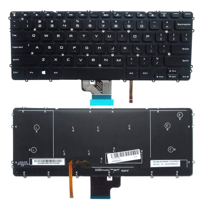 Bàn phím laptop Dell XPS 15 9530, Precision M3800