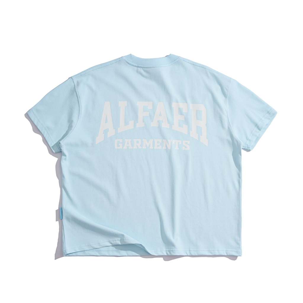 ÁO "ALFAER" BIG LOGO T-SHIRT BLUE