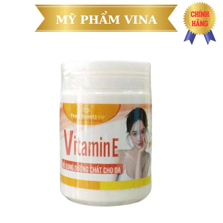 Kem trắng da toàn thân Pearl Beauty Vip Vitamin e (250g)