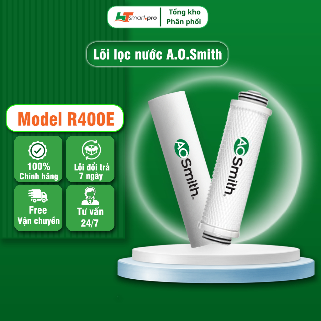 BỘ LÕI LỌC MÁY AOSMITH R400E - Hàng Chính Hãng - HTSMART.PRO